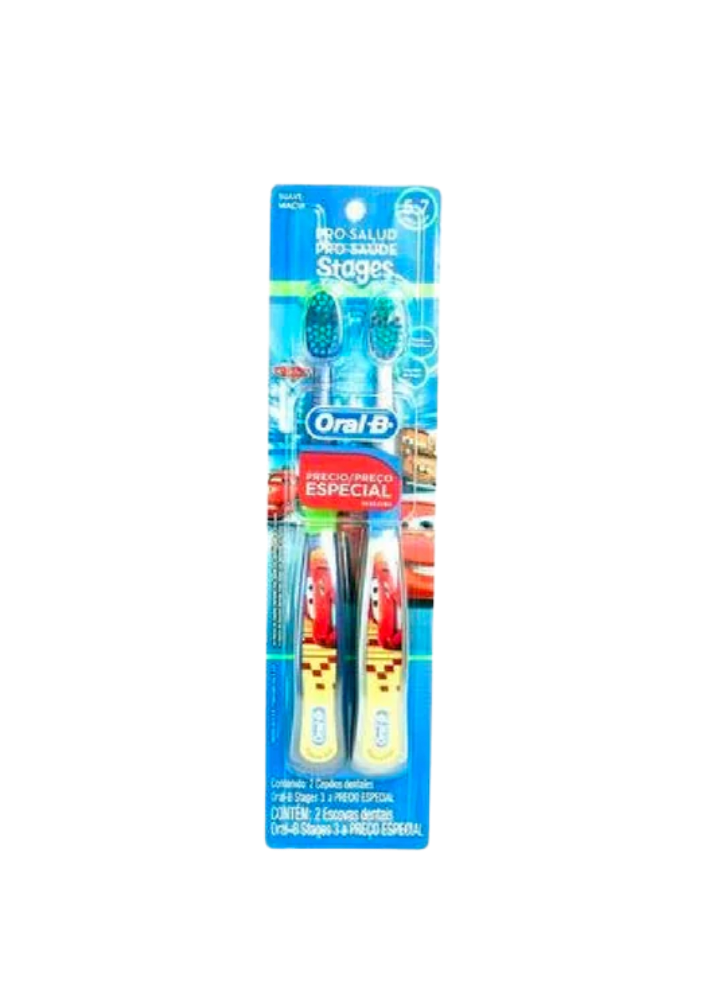 ORAL-B CEPILLOS STAGE CARS X2 DET.