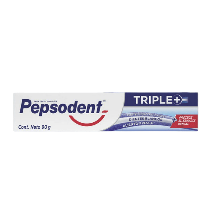 PEPSODENT PASTA DENTAL TRIPLE + 90 GRS DET.
