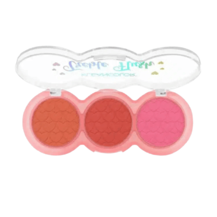 KLEANCOLOR BRUSH TRIO TREBLE FLUSH BUBBLEGUM 01