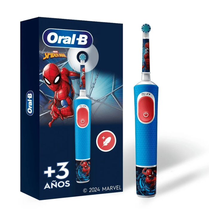 CEPILLO ELÉCTRICO RECARGABLE SPIDER-MAN  ORAL-B DET.