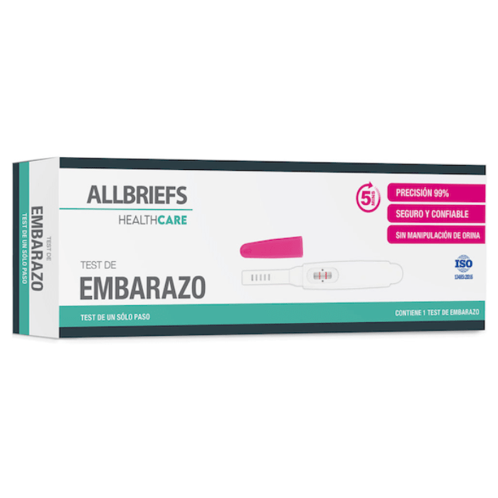 ALLBRIEFS TEST DE EMBARAZO UN SOLO PASO 1 U.