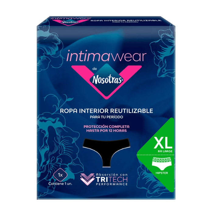 NOSOTRAS CALZÓN REUTILIZABLE TALLA XL DET