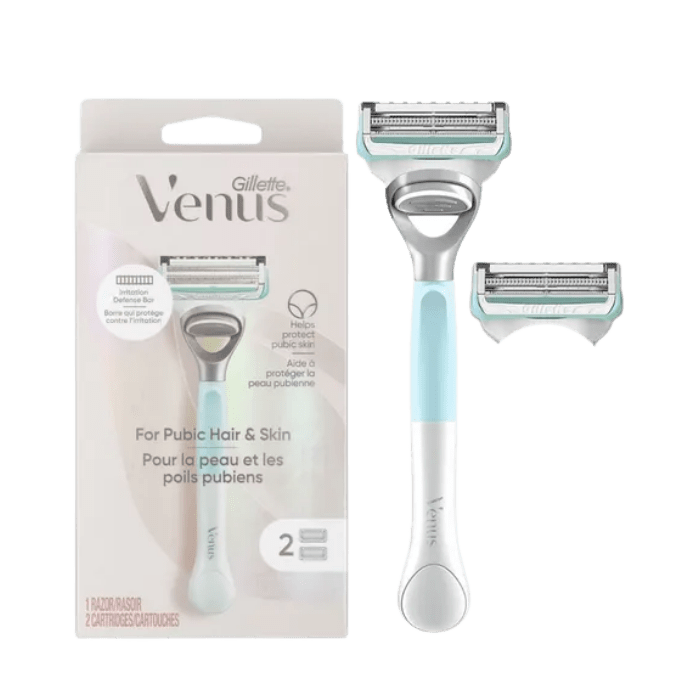 GILLETTE VENUS ZONA ÍNTIMA 1 MAQUINA + 1 REPUESTO DET.