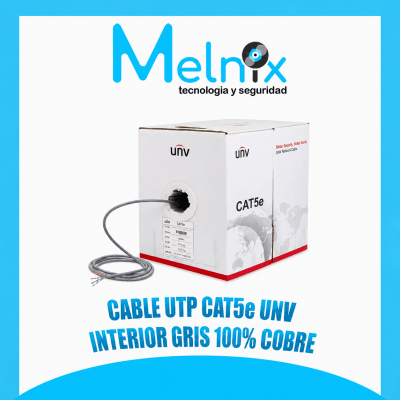 CABLE UTP CAT5e UNV INTERIOR GRIS 100% COBRE1