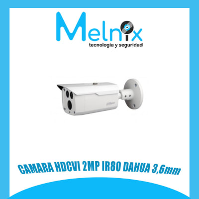CAMARA BULLET DAHUA 2MP 3.6mm IR801