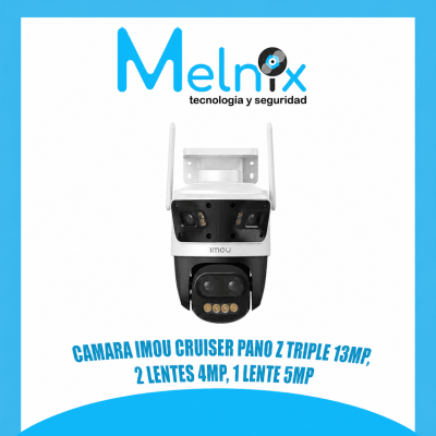 CAMARA IMOU CRUISER PANO Z TRIPLE 13MP, 2 LENTES 4MP, 1 LENTE 5MP1