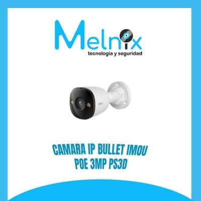 CAMARA IP BULLET IMOU POE 3MP PS3D1