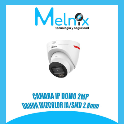 CAMARA IP DAHUA WIZCOLOR DOMO 2MP IA SMD PLUS1