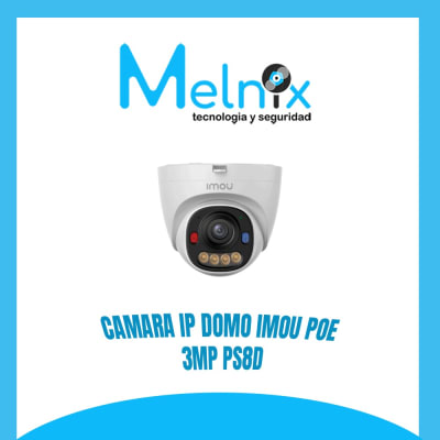CAMARA IP DOMO IMOU POE 3MP PS8D1