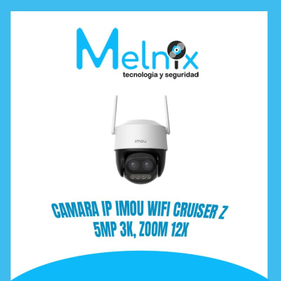 CAMARA IP IMOU WIFI CRUISER Z 5MP 3K, ZOOM 12X1