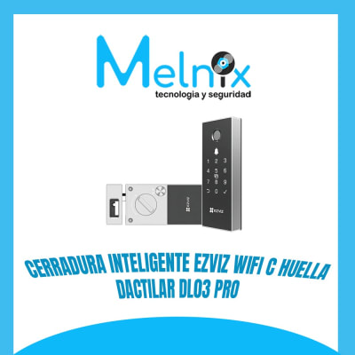 CERRADURA INTELIGENTE EZVIZ WIFI C/HUELLA DACTILAR DL03 PRO1