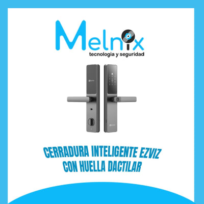 CERRADURA INTELIGENTE EZVIZ DL05 CON HUELLA DACTILAR1