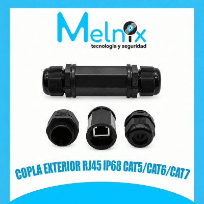 COPLA EXTERIOR RJ45 IP68 CAT5/CAT6/CAT71
