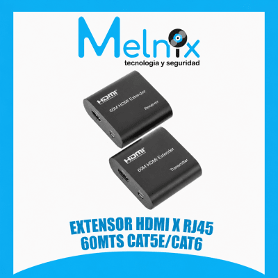 EXTENSOR HDMI X RJ45 60MTS CAT5E/CAT61