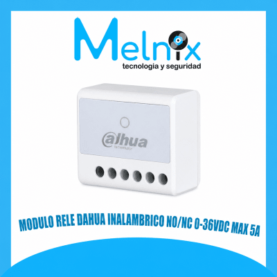 MODULO RELE DAHUA INALAMBRICO NO/NC 0-36VDC MAX 5A1