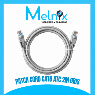 PATCH CORD CAT6 ATC 2M GRIS1