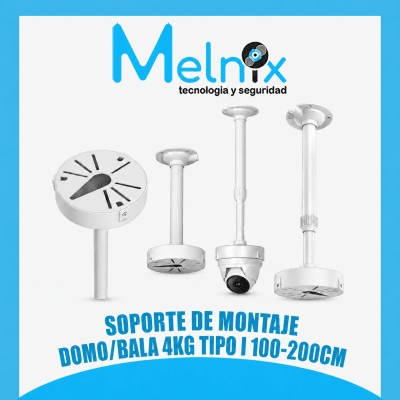 SOPORTE DE MONTAJE DOMO/BALA 4KG TIPO I 100-200CM1