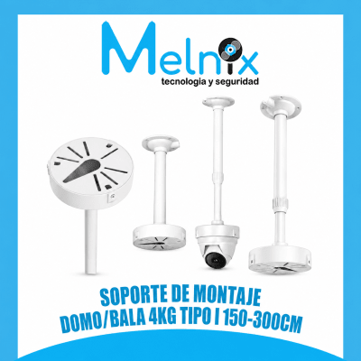 SOPORTE DE MONTAJE DOMO/BALA 4KG TIPO I 150-300CM1