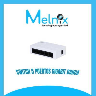 SWITCH 5 PUERTOS GIGABIT DAHUA1