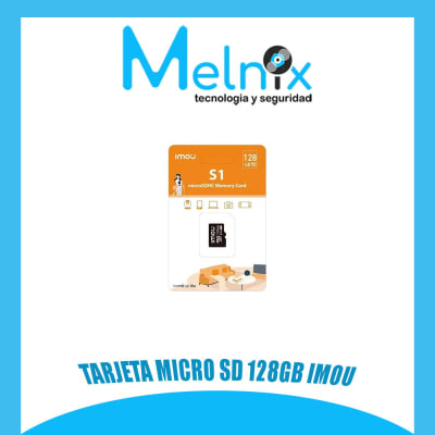TARJETA MICRO SD 128GB IMOU CLASE 101