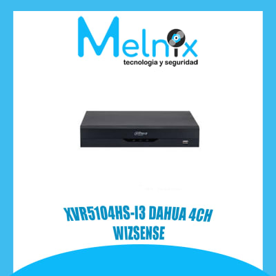 XVR DAHUA 4CH 5MP + 2IP WIZSENSE IVS1