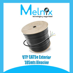 CABLE UTP CAT5 EXTERIOR CCA 305 MTS ALEACION