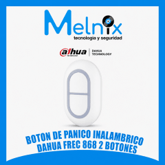 BOTON DE PANICO INALAMBRICO DAHUA FREC 868 2 BOTONES
