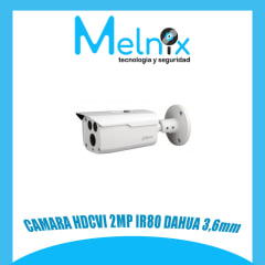 CAMARA BULLET DAHUA 2MP 3.6mm IR80