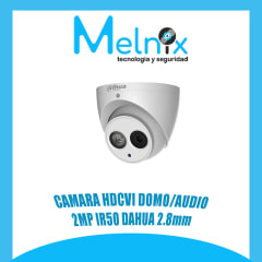 CAMARA DOMO DAHUA 2MP EYEBABALL AUDIO IR50