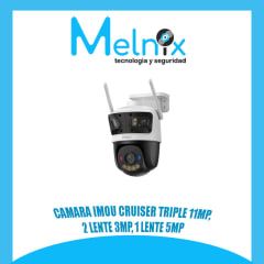 CAMARA IMOU CRUISER TRIPLE 11MP, 2 LENTE 3MP, 1 LENTE 5MP