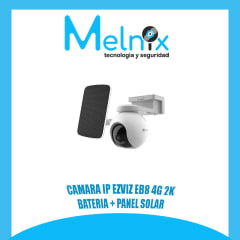 CAMARA IP EZVIZ EB8 4G 2K BATERIA + PANEL SOLAR