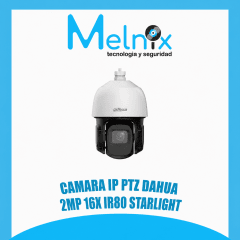 CAMARA IP PTZ DAHUA 2MP 16X IR80 STARLIGHT