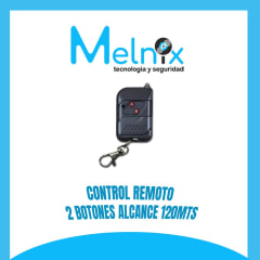 CONTROL REMOTO 2 BOTONES ALCANCE 120 MTS