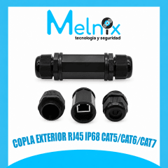 COPLA EXTERIOR RJ45 IP68 CAT5/CAT6/CAT7