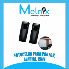 FOTOCELDA PARA PORTON, ALARMA, 15MT