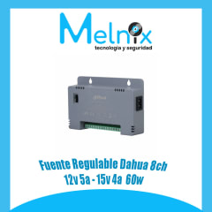 FUENTE REGULABLE DAHUA 8CH 12V 5A-154A 60W