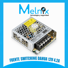 FUENTE SWITCHING DAHUA 12V 4.2A