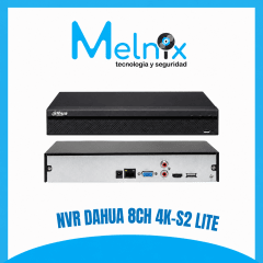 NVR DAHUA 8CH 4K-S2 LITE