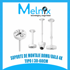 SOPORTE DE MONTAJE DOMO/BALA 4K TIPO I 30-60 CM