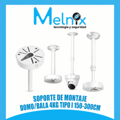 SOPORTE DE MONTAJE DOMO/BALA 4KG TIPO I 150-300CM