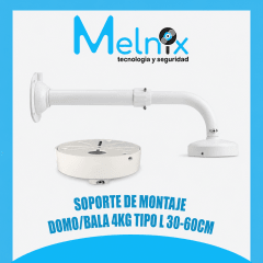SOPORTE DE MONTAJE DOMO/BALA 4KG TIPO L 30-60CM