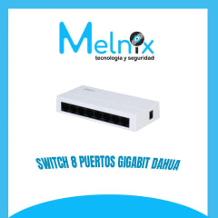 SWITCH 8 PUERTOS GIGABIT DAHUA