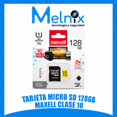 TARJETA MICRO SD 128GB MAXELL CLASE 10