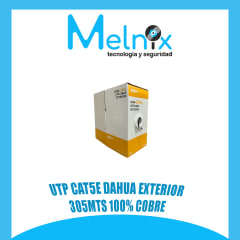 CABLE UTP CAT5e DAHUA EXTERIOR 100% COBRE