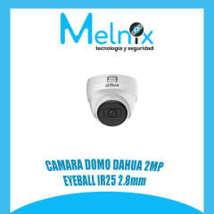 CAMARA DOMO DAHUA 2MP EYEBALL IR25 2.8mm