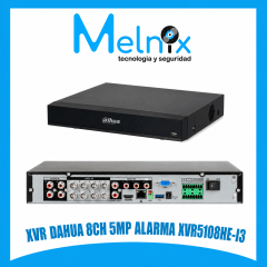 XVR DAHUA 8CH 5MP ALARMA XVR5108HE-I3