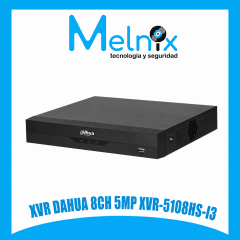 XVR DAHUA 8CH 5MP XVR-5108HS-I3
