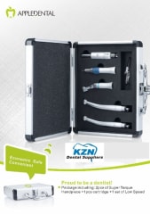 KIT PROFESIONAL PIEZA DE MANO APPLEDENTAL + TURBINA LED