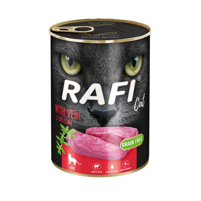 Rafi cat Ternera 400 grs | nissimascotas.cl