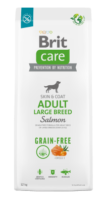 Brit care GF adult large breed salmon & potato1